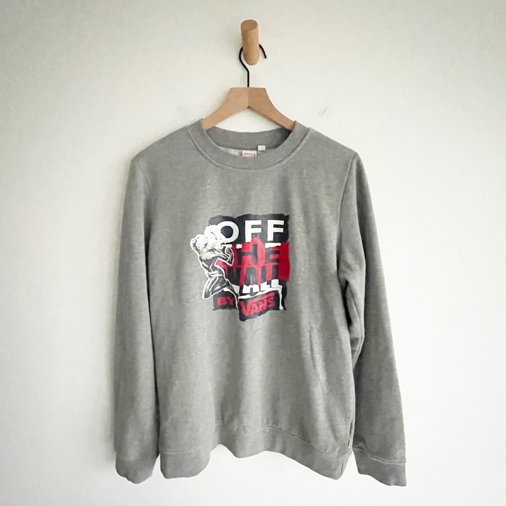 Vans Gray Crew Neck Sweater